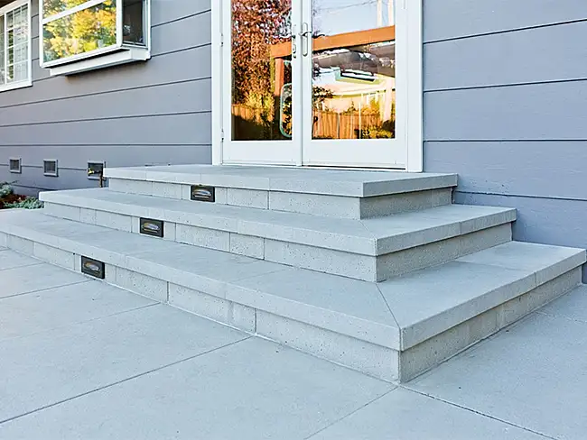 Square Modular Garden Step